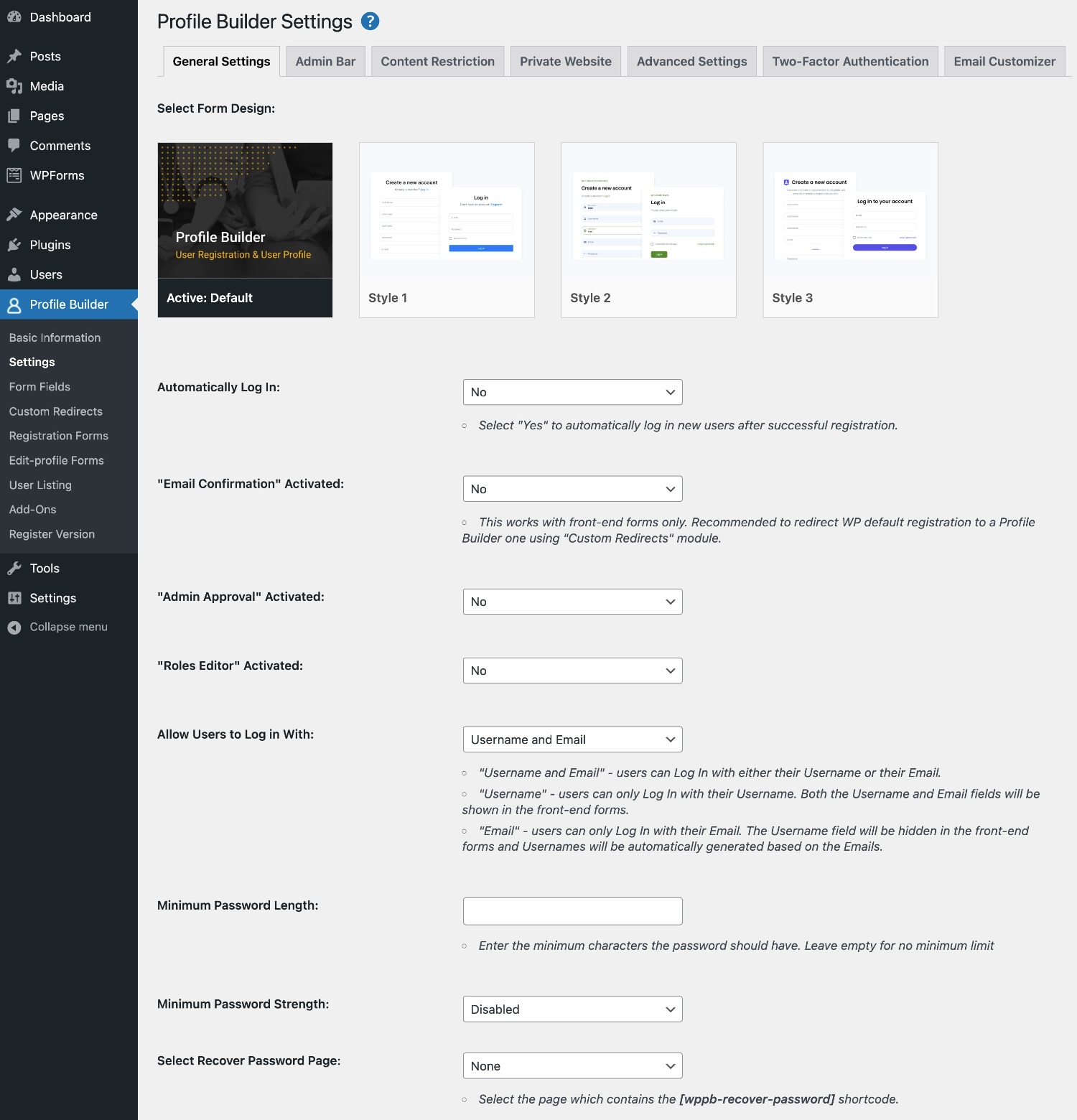 Wpforms Free Alternative For User Registration Forms The Best Option