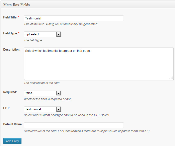 Custom Post Type Select - Cozmoslabs