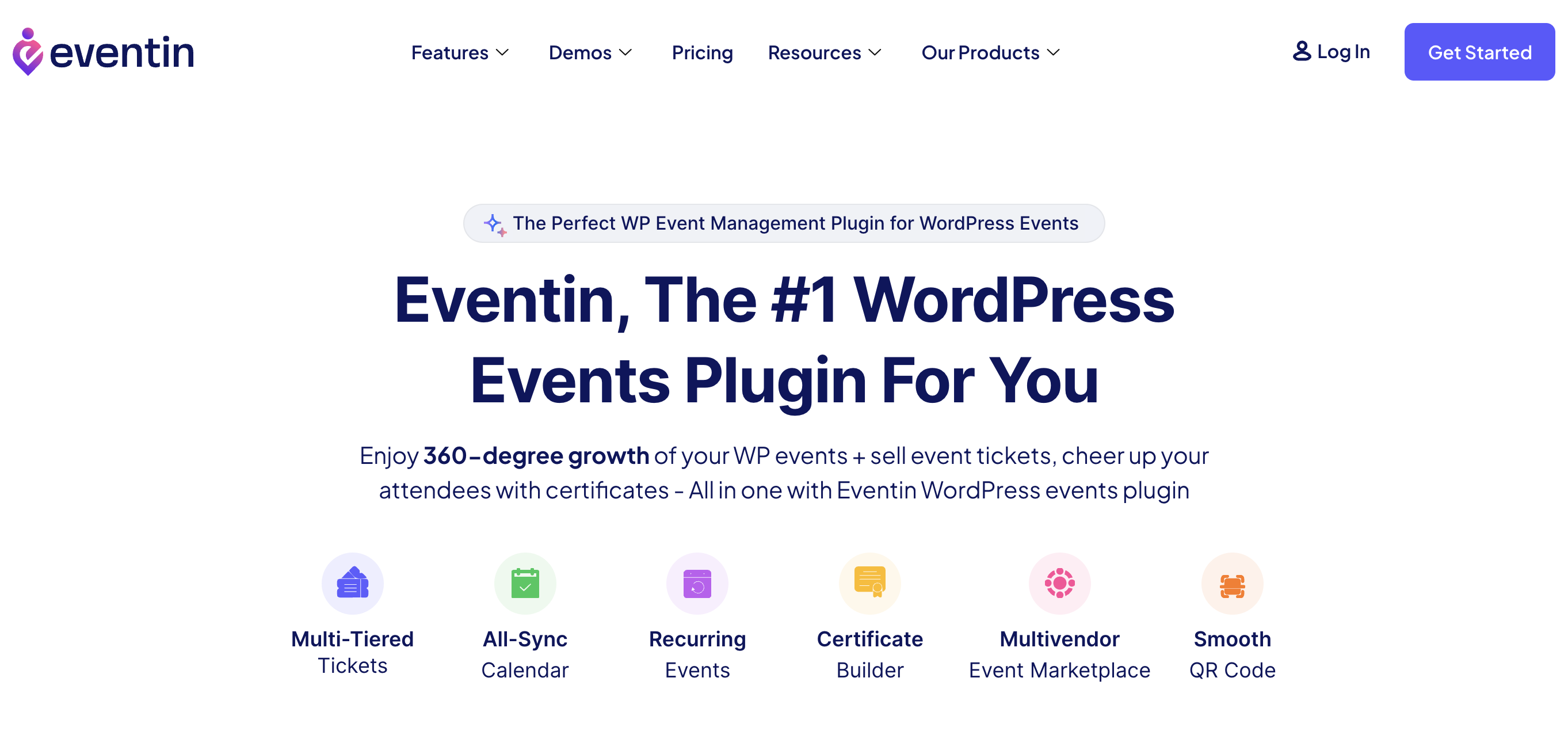 Eventin plugin for WordPress