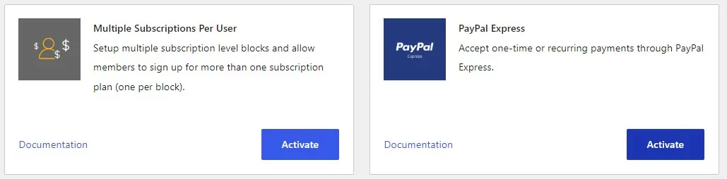 Activating PayPal Express to create a WordPress registration form with payment