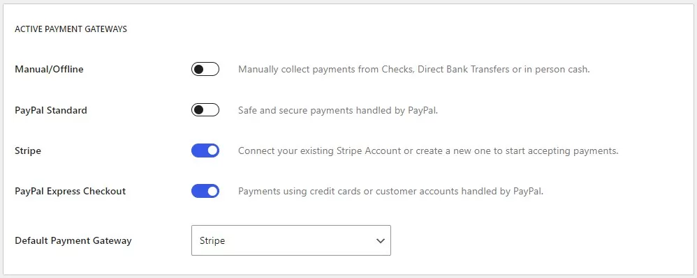 PayPal Express Checkout option