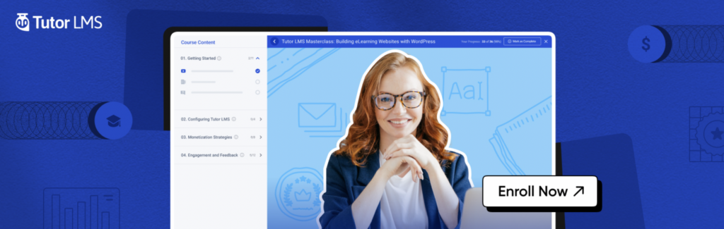 Tutor LMS is a freemium plugin that lets you set up LMS websites easily