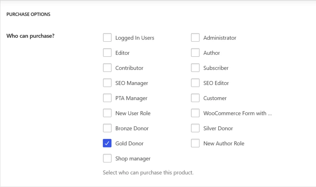 Product display allowed but purchase restricted