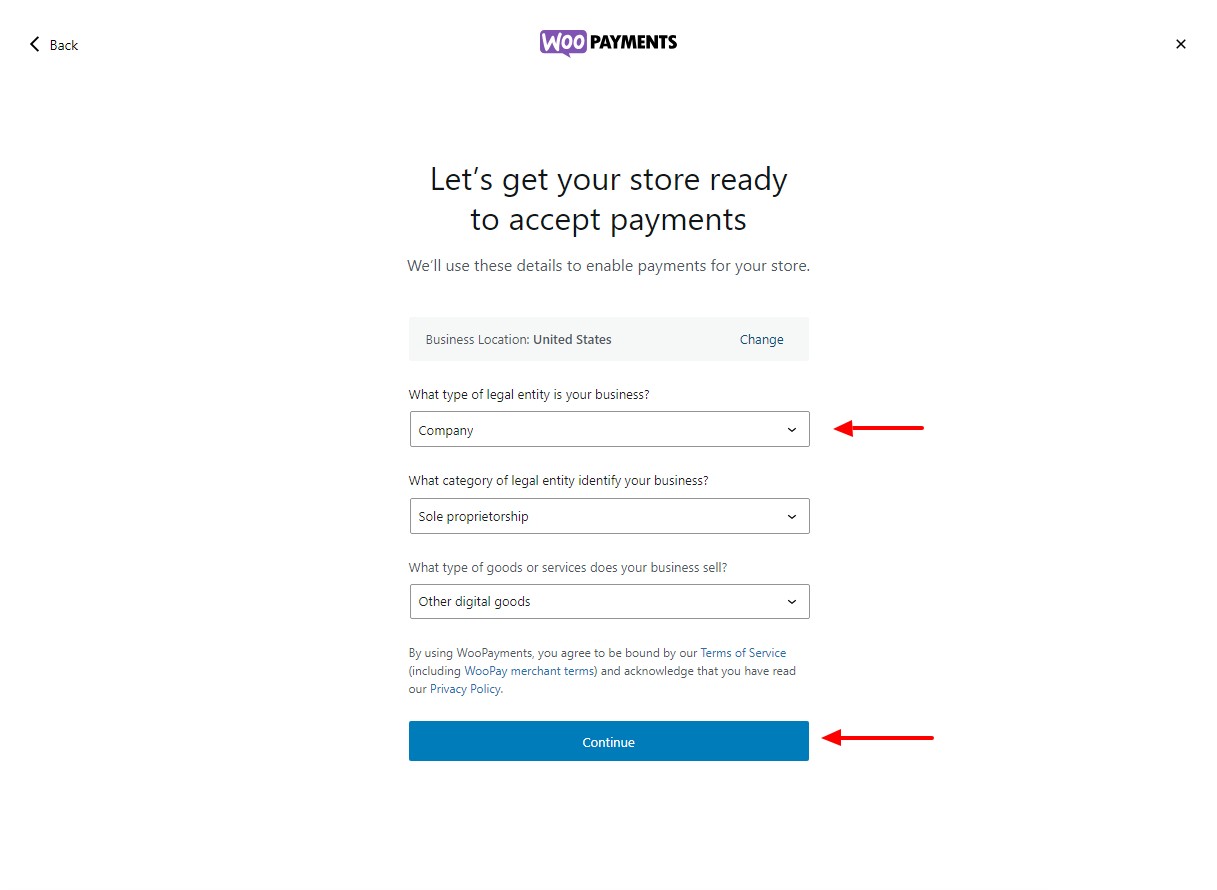 woopayments onboarding