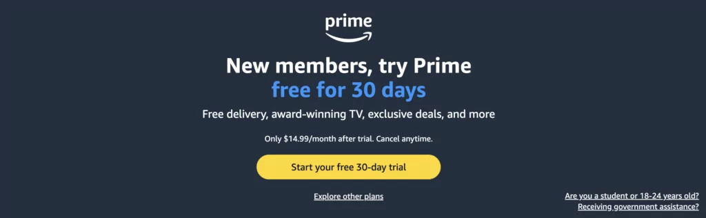 Amazon Prime is a good example of a VIP program