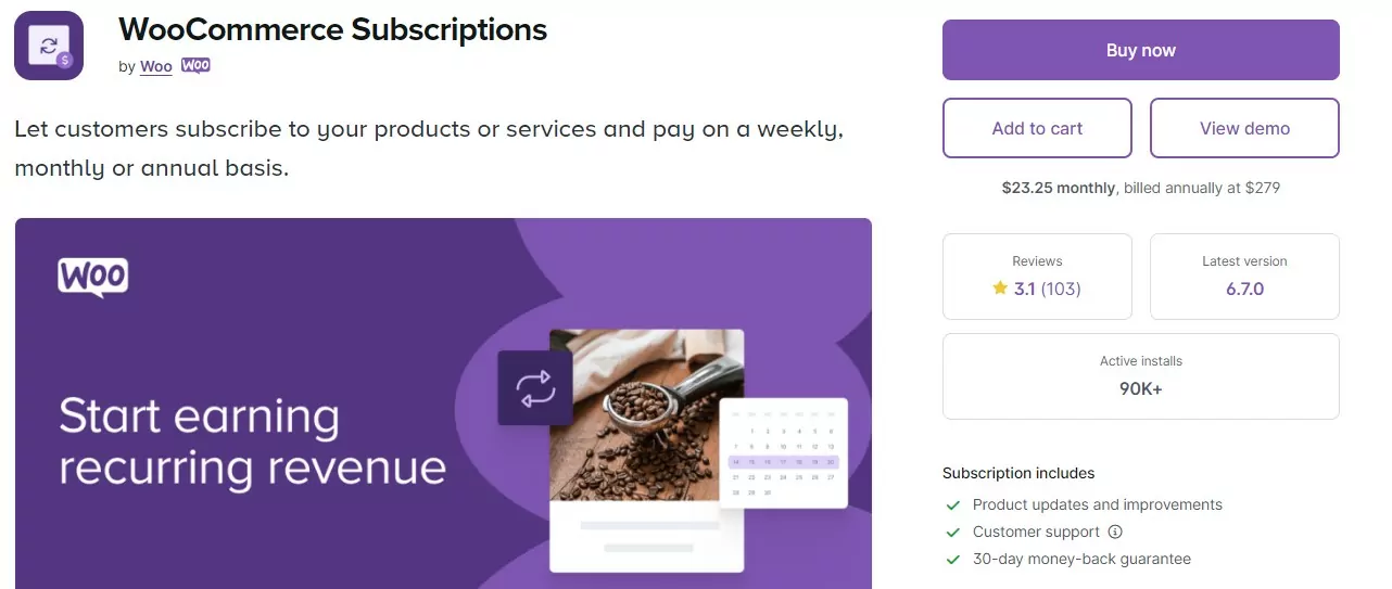 WooCommerce Subscriptions