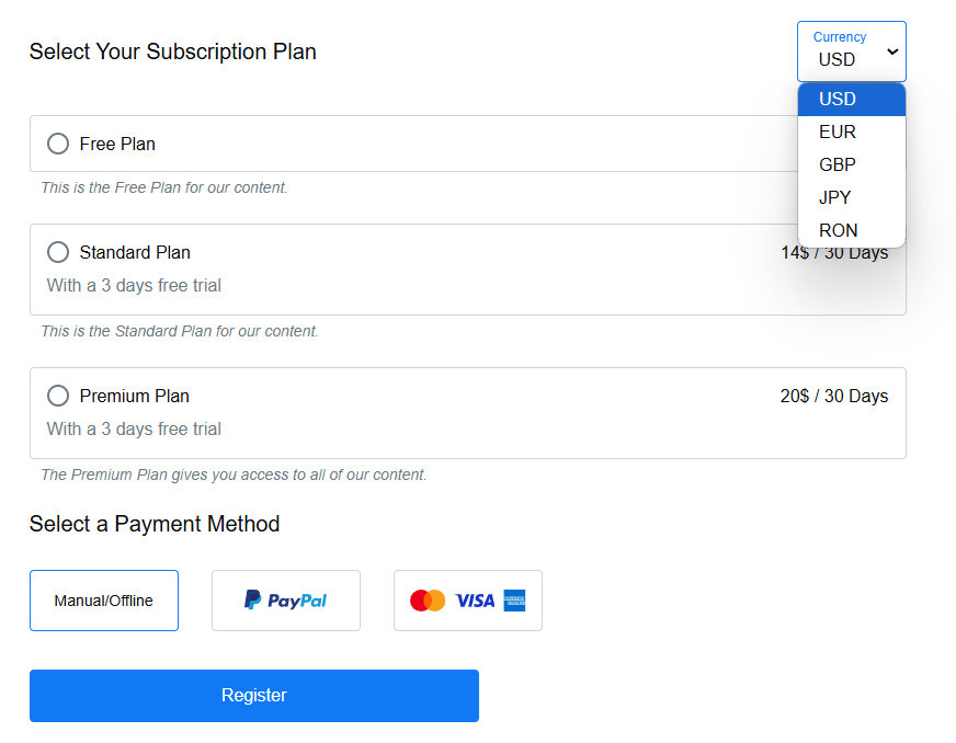 How To Enable Multiple Currencies on Your WordPress Membership Website (New Paid Member Subscriptions Add-On)